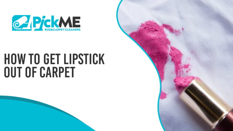 How to Get Lipstick Out of Carpet